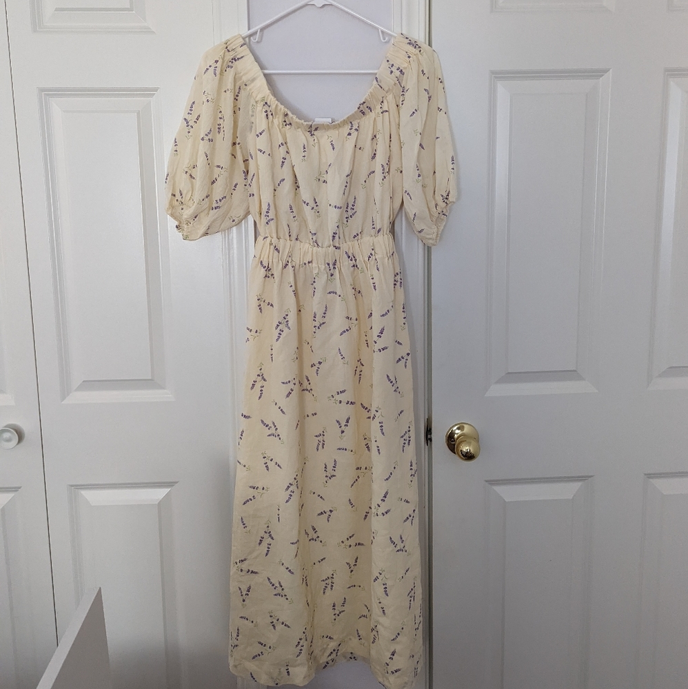 H&M wildflower collection dress